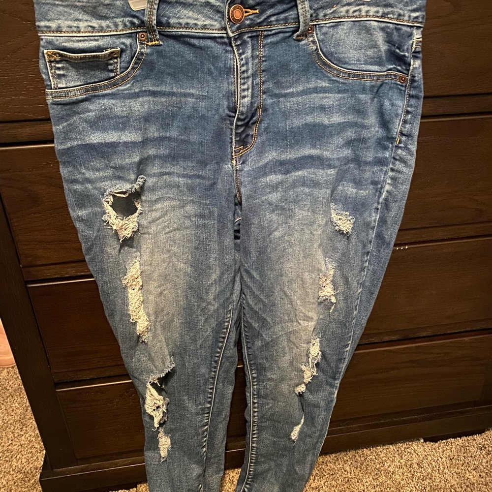 ripped jeans